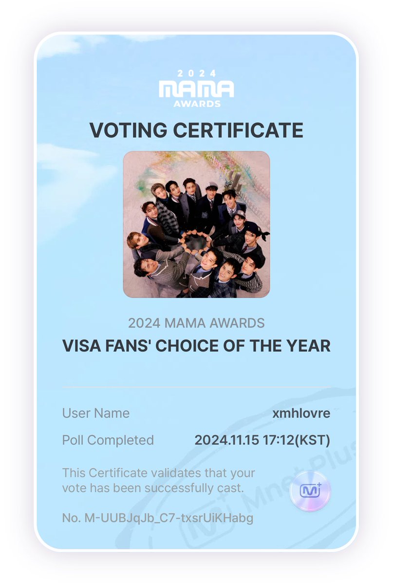 loves, few more hours before the voting ends, please don’t forget to cast your votes on mnet+ app!

vote for SEVENTEEN please, ibigay natin sa kanila ang daesang na deserve nila, ibigay na natin ‘to sa Sebongs 🥹

DROP THE TAGS!!!

#2024MAMAVOTE #SEVENTEEN