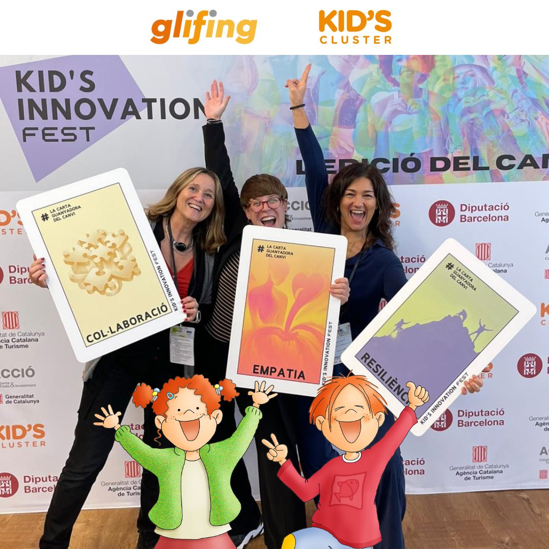 Glifing (@glifing) on Twitter photo Ayer asistimos al Kid's Innovation Fest, un evento que nos ha dejado impresionados por su capacidad para inspirar y conectar. 🌟
#kif24 #KidsInnovationFest <a href="/b_resol/">b-resol</a> <a href="/KIDSCLUSTER/">KID'S CLUSTER</a> <a href="/quallakids/">Qualla Kids</a> Ayer asistimos al Kid's Innovation Fest, un evento que nos ha dejado impresionados por su capacidad para inspirar y conectar. 🌟
#kif24 #KidsInnovationFest <a href="/b_resol/">b-resol</a> <a href="/KIDSCLUSTER/">KID'S CLUSTER</a> <a href="/quallakids/">Qualla Kids</a>