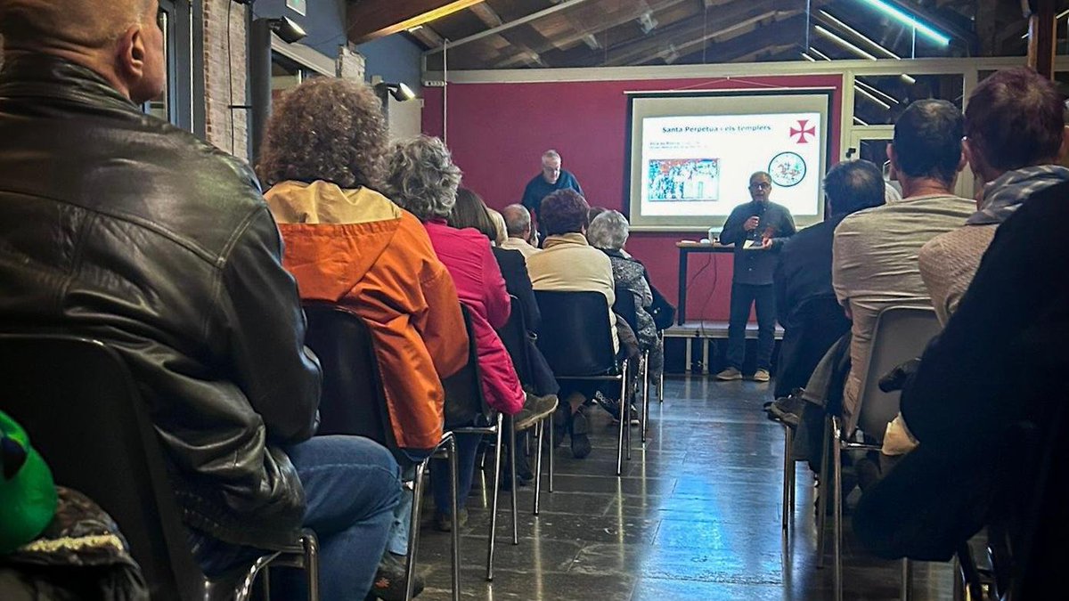 👩‍🎓[CURS D'HISTÒRIA DE SANTA PERPÈTUA]

🙌Aquesta II Edició del curs d'història local del #CREM ha despertat l'interès a més d'un centenar de persones a descobrir la història local de Santa Perpètua de Mogoda i el misteri dels templers.