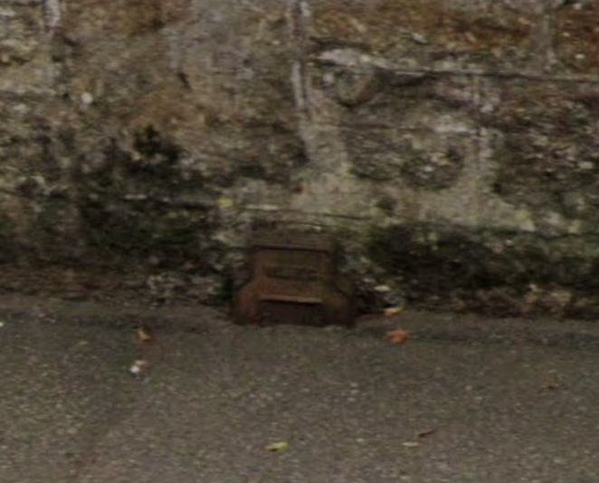 derektp's tweet photo. Been a while since my last #PostOfTheMonth, (As Musk broke Twitter's API) but... just reported is an Eastern #Telegraph Co post in #Penzance, the first identified in the UK. Google Streetview pic.  Anyone in #Penzance, would love a better photo of this one in Alverton Road! https://t.co/Iduwq9qX0B