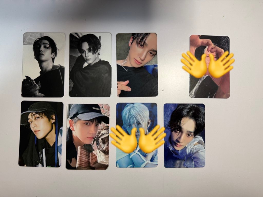 miikm__'s tweet photo. THE BOYZ ドボイズ  交換 トレカ　TRIGGER　導火線　

【譲】画像1-3枚目（サンヨン ジェイコブ ヨンフン ヒョンジェ ケビン ニュー ハンニョン エリック ）
【求】ジュヨン
Flash ver.のステッカーも求めております！

📮郵送希望です
お気軽にお声掛け下さい☺️

 #theboyz交換  #トレカ交換 #theboyz https://t.co/TeluA5y2pG