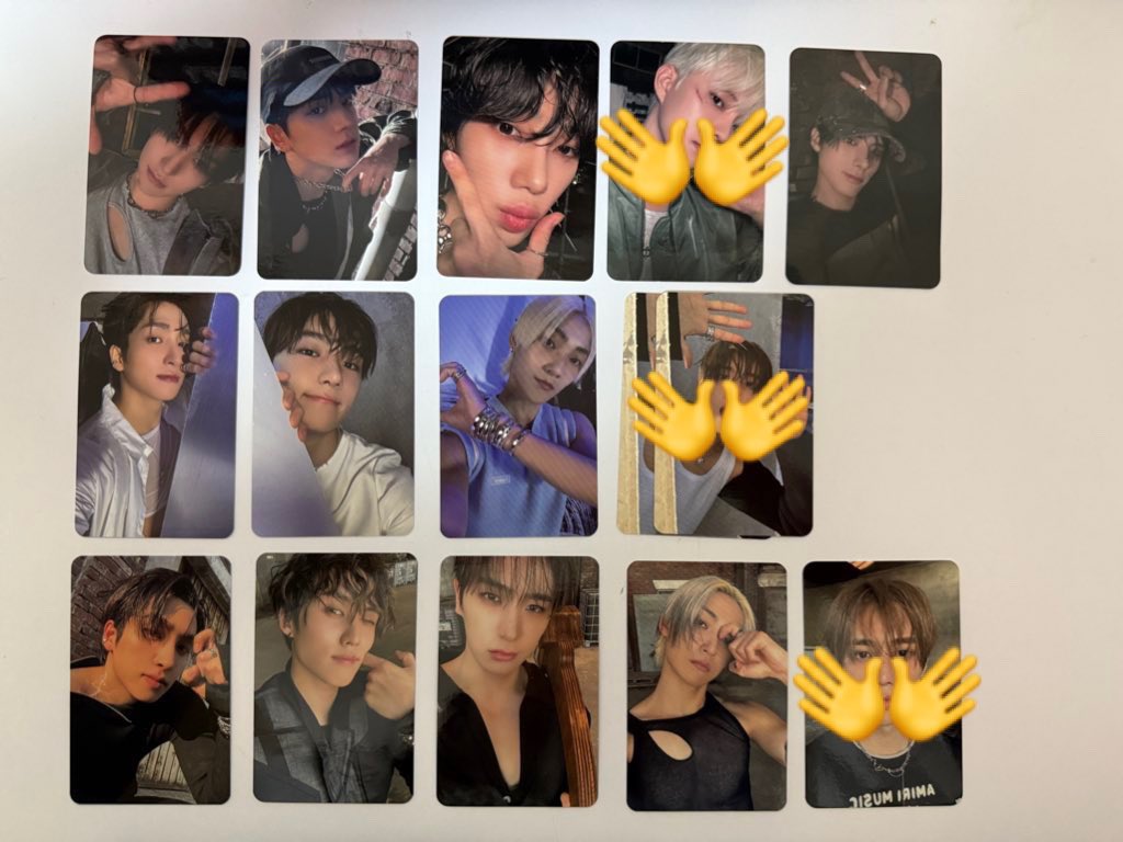 miikm__'s tweet photo. THE BOYZ ドボイズ  交換 トレカ　TRIGGER　導火線　

【譲】画像1-3枚目（サンヨン ジェイコブ ヨンフン ヒョンジェ ケビン ニュー ハンニョン エリック ）
【求】ジュヨン
Flash ver.のステッカーも求めております！

📮郵送希望です
お気軽にお声掛け下さい☺️

 #theboyz交換  #トレカ交換 #theboyz https://t.co/TeluA5y2pG