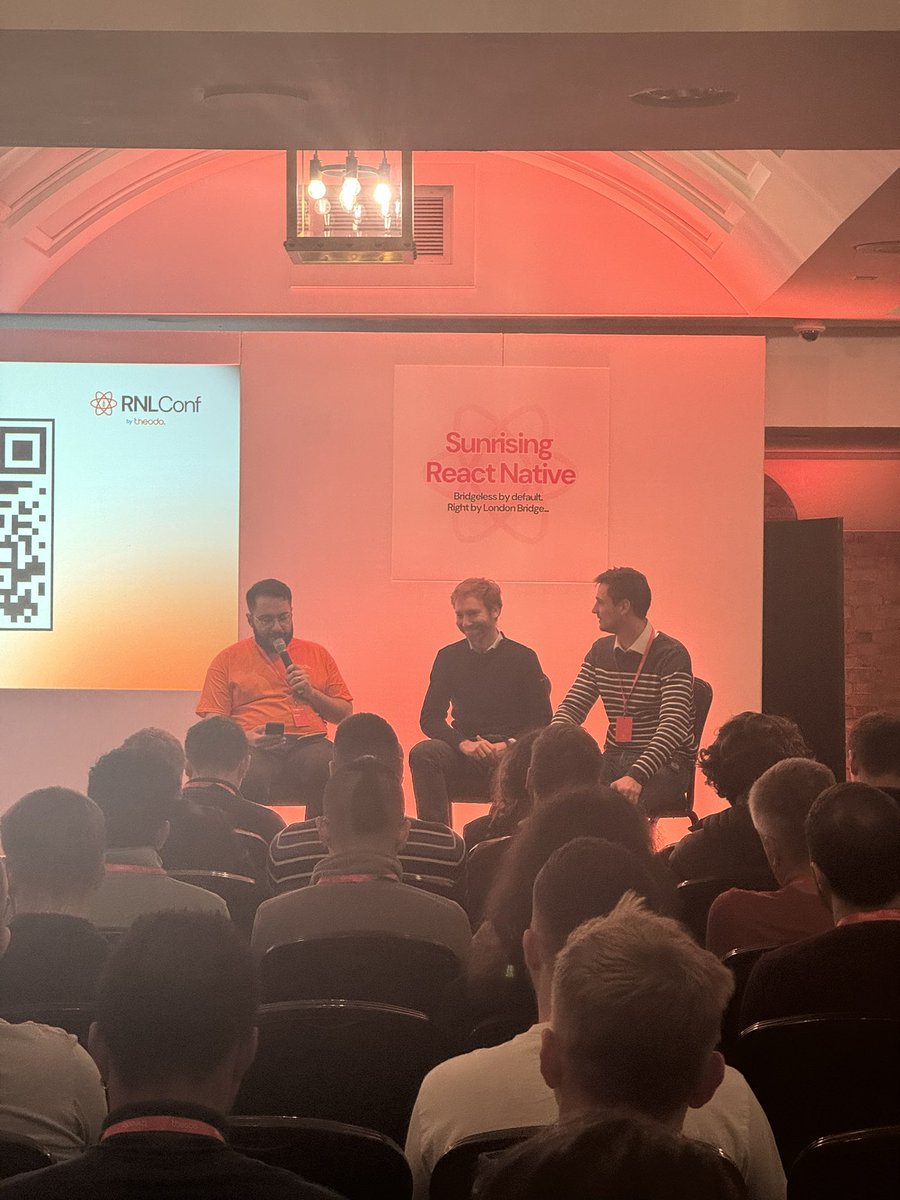 React Native London (@rnlconf) on Twitter photo Really interesting Q&A with <a href="/mo__javad/">Mo</a> <a href="/fabriceb/">Fabrice Bernhard</a> <a href="/yleflour/">Yann Leflour</a>
Go find them later if you have any more questions 🙌 Really interesting Q&A with <a href="/mo__javad/">Mo</a> <a href="/fabriceb/">Fabrice Bernhard</a> <a href="/yleflour/">Yann Leflour</a>
Go find them later if you have any more questions 🙌