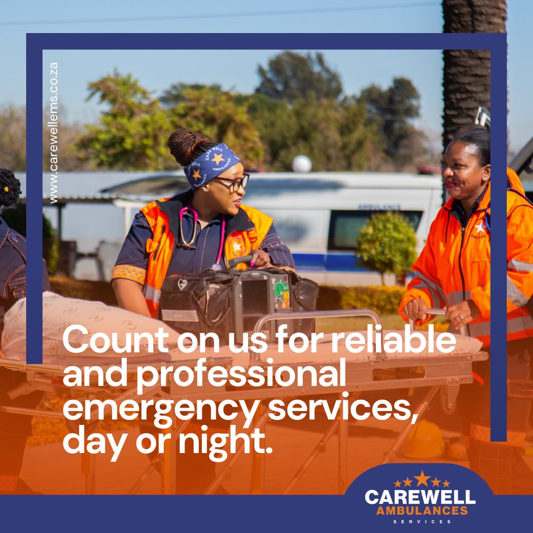 Life is unpredictable, but your care doesn’t have to be. Count on us for reliable and professional emergency services, day or night.

#PreparednessMatters #StaySafe #CarewellAmbulances