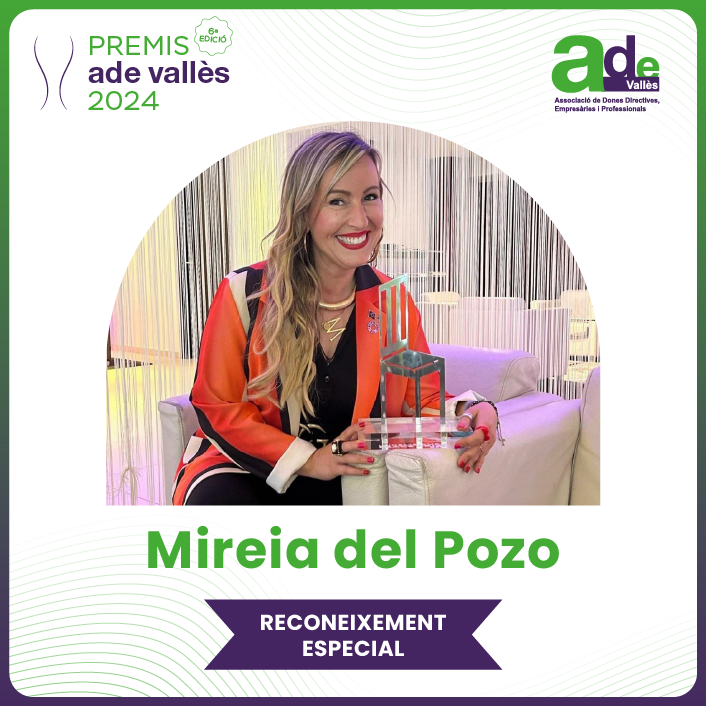 Ade Vallès (@adevallesoc) on Twitter photo #PremisADEVallès2024 Reconeixement especial a <a href="/MireiadelPozo/">Mireia del Pozo</a> 🏆Premi Mundial de la Pau en Igualtat, guardó internacional per sota del Nobel, és la 1a espanyola a la història a rebre'l. Convertint-la en número 1 del món en igualtat, equitat, diversitat, inclusió, gènere i talent🔝 #PremisADEVallès2024 Reconeixement especial a <a href="/MireiadelPozo/">Mireia del Pozo</a> 🏆Premi Mundial de la Pau en Igualtat, guardó internacional per sota del Nobel, és la 1a espanyola a la història a rebre'l. Convertint-la en número 1 del món en igualtat, equitat, diversitat, inclusió, gènere i talent🔝