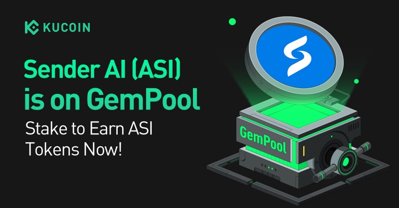 kucoincom's tweet photo. 🤖 Ready to stake smarter?

@Sender_AI has landed on #KuCoin #GemPool! Stake $USDT, $KCS, or $ASI and start farming $ASI tokens. 🌐

Start earning now! 🚀