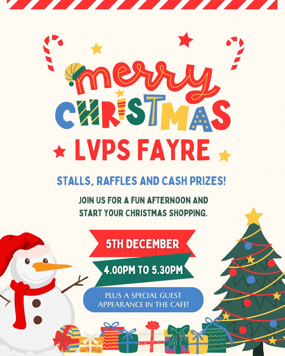 Please remember to add this date to your diary! 🎄