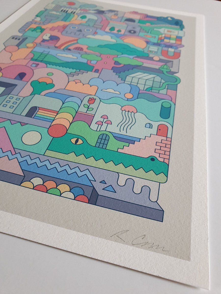 Gm 
Doing a little shipping today. 
I always get nervous signing prints. Don't think I could ever do it with a pen 😰😊