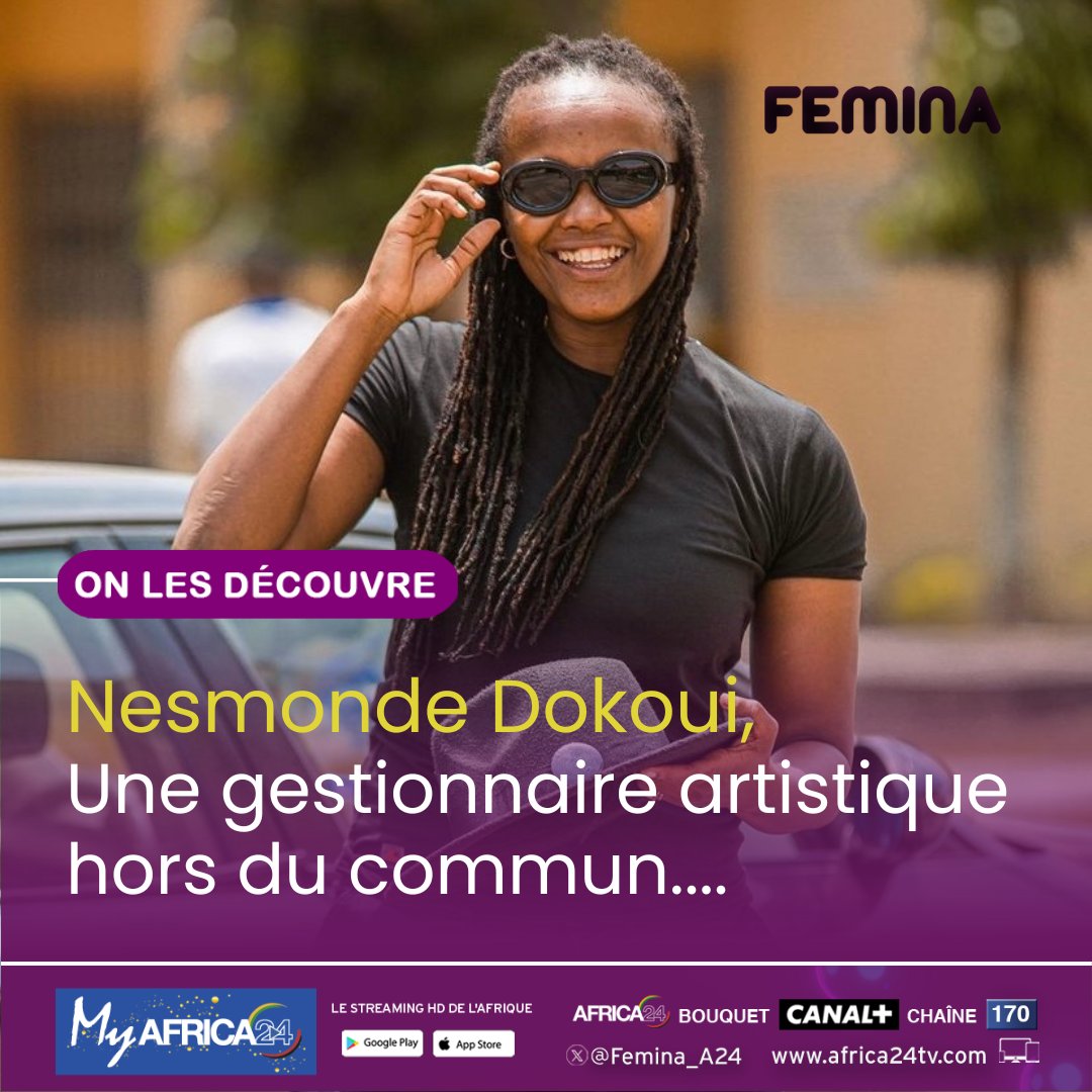 Femina_A24's tweet photo. Originaire de la Côte d'Ivoire, @Nesmondokoui s'est fait connaître grâce à son management du groupe @KIFFNOBEAT, de Josey, de NAFASSI, et plus récemment de @LiljayBingerack, contribuant de manière significative à leur succès et à leur visibilité.

Un leader féminin unique! https://t.co/hbX8YadFLM