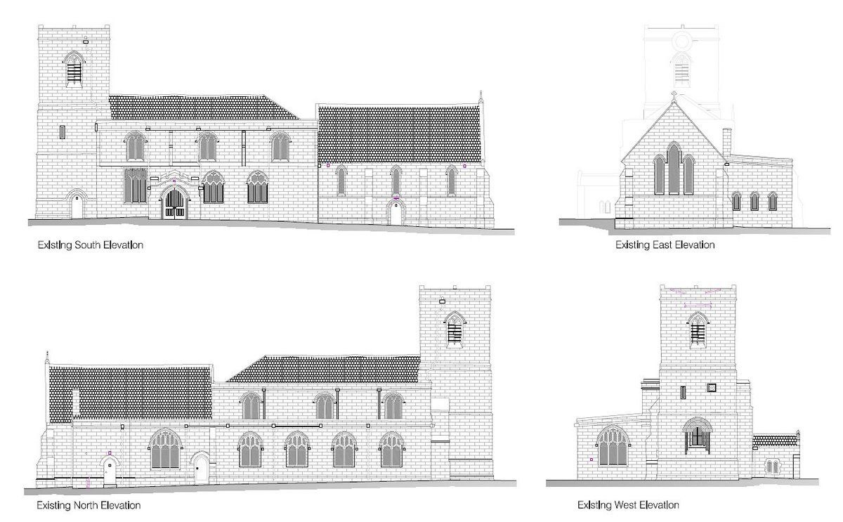 Surveys made easy, with thanks to @cls_survey 👏 

St. Oswald's Church, Crowle.

#survey #architecture #Church #Crowle #NorthLincs #NorthLincolnshire #churches #IsleofAxholme