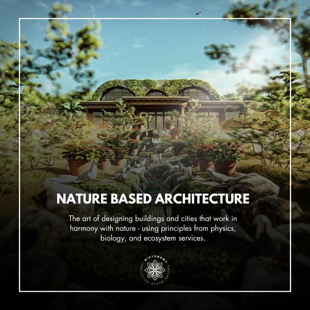 Biotonomy (@biotonomy) on Twitter photo After 3.8 billion years of research and development, nature has perfected infrastructures for sustaining life. By designing with natural infrastructure, buildings can restore ecosystems.
At Biotonomy, we advance nature-based solutions.
Want to collaborate? Contact us! After 3.8 billion years of research and development, nature has perfected infrastructures for sustaining life. By designing with natural infrastructure, buildings can restore ecosystems.
At Biotonomy, we advance nature-based solutions.
Want to collaborate? Contact us!