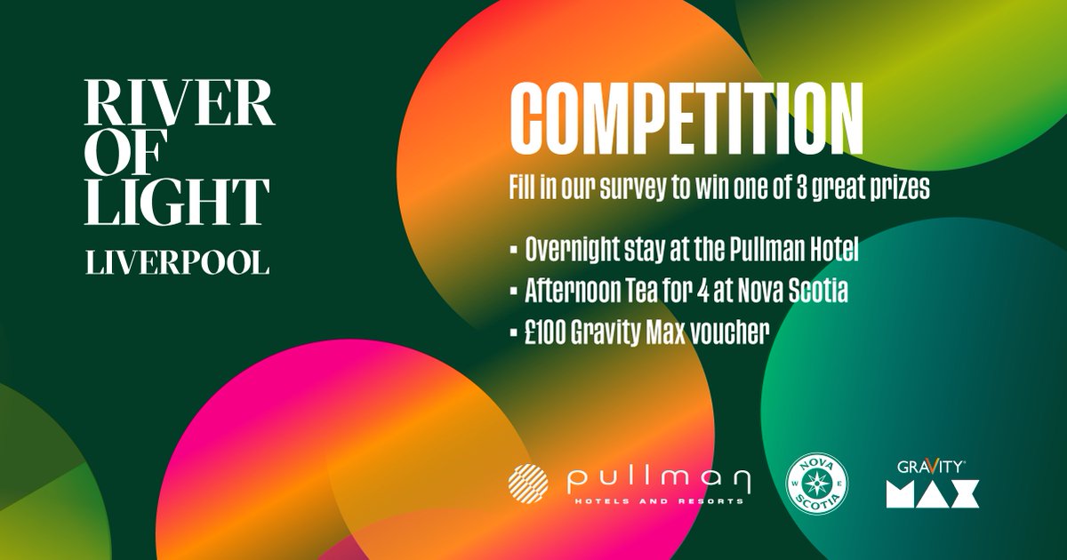 Did you visit River of Light in Liverpool this year? 💚   

We'd love to hear your thoughts by filling out our visitor survey - It only takes a few minutes and you could be in with a chance of winning some amazing prizes!

➡️ online1.snapsurveys.com/v7ruq5