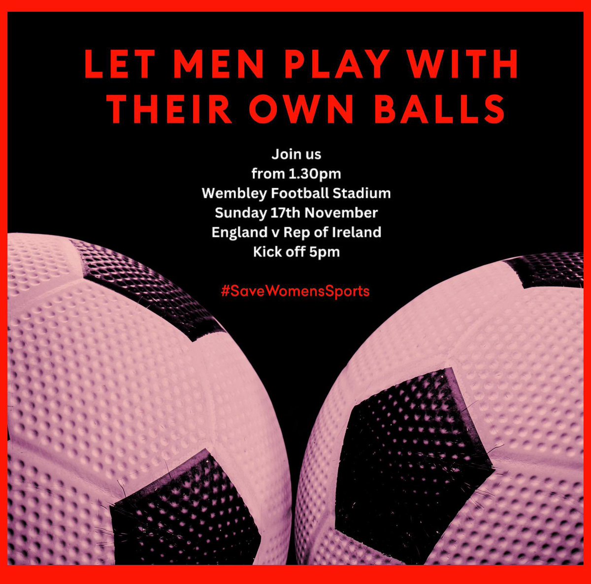 T0MB0Y0's tweet photo. All fans of sports who believe that men should not be in the women’s football teams are welcome to join us. 🇮🇪🏴󠁧󠁢󠁥󠁮󠁧󠁿
#SaveWomensSports https://t.co/OBf5Ciy02F