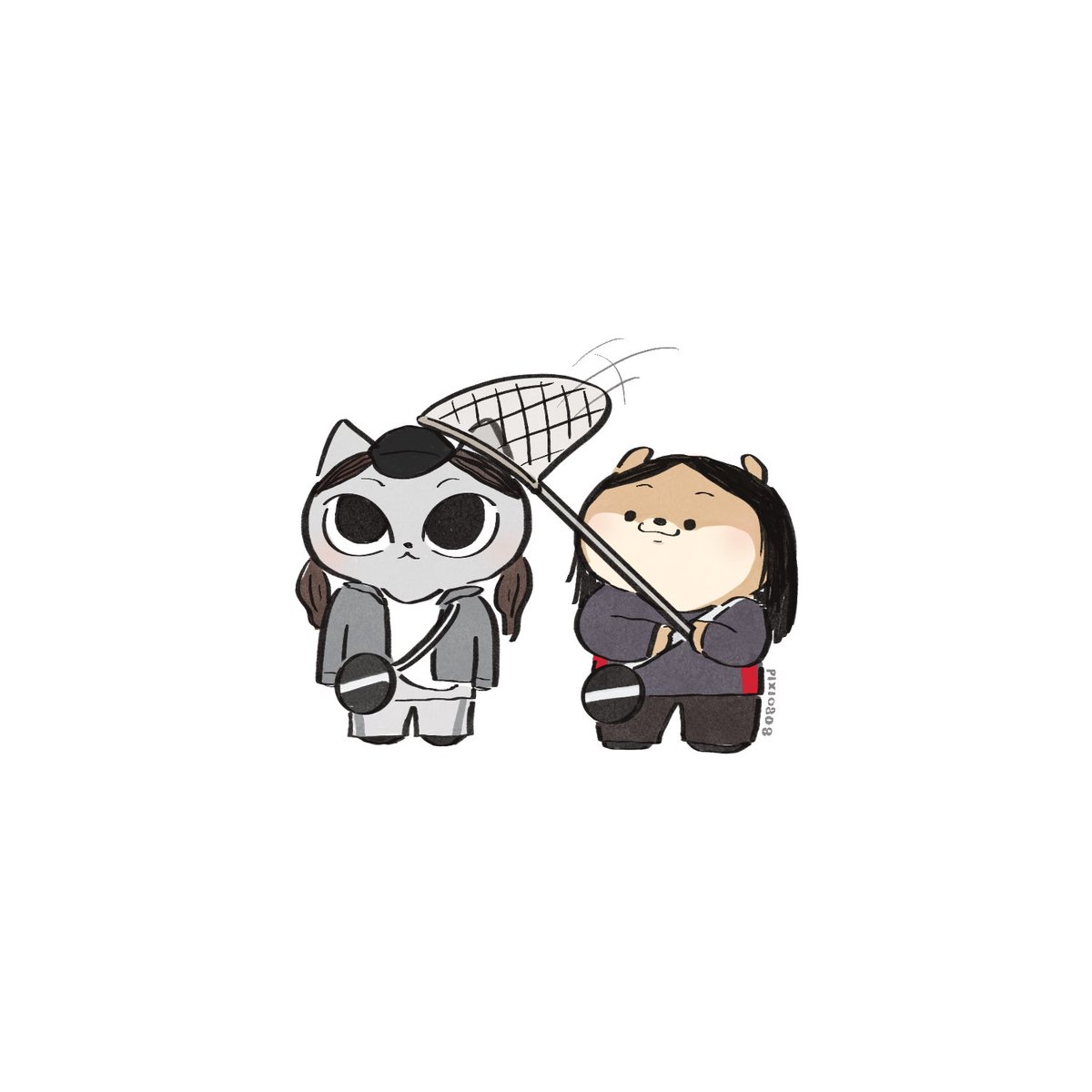 pixi0801's tweet photo. 🐱🐞🦦

#해린 #하니 https://t.co/dmTdcOtenT