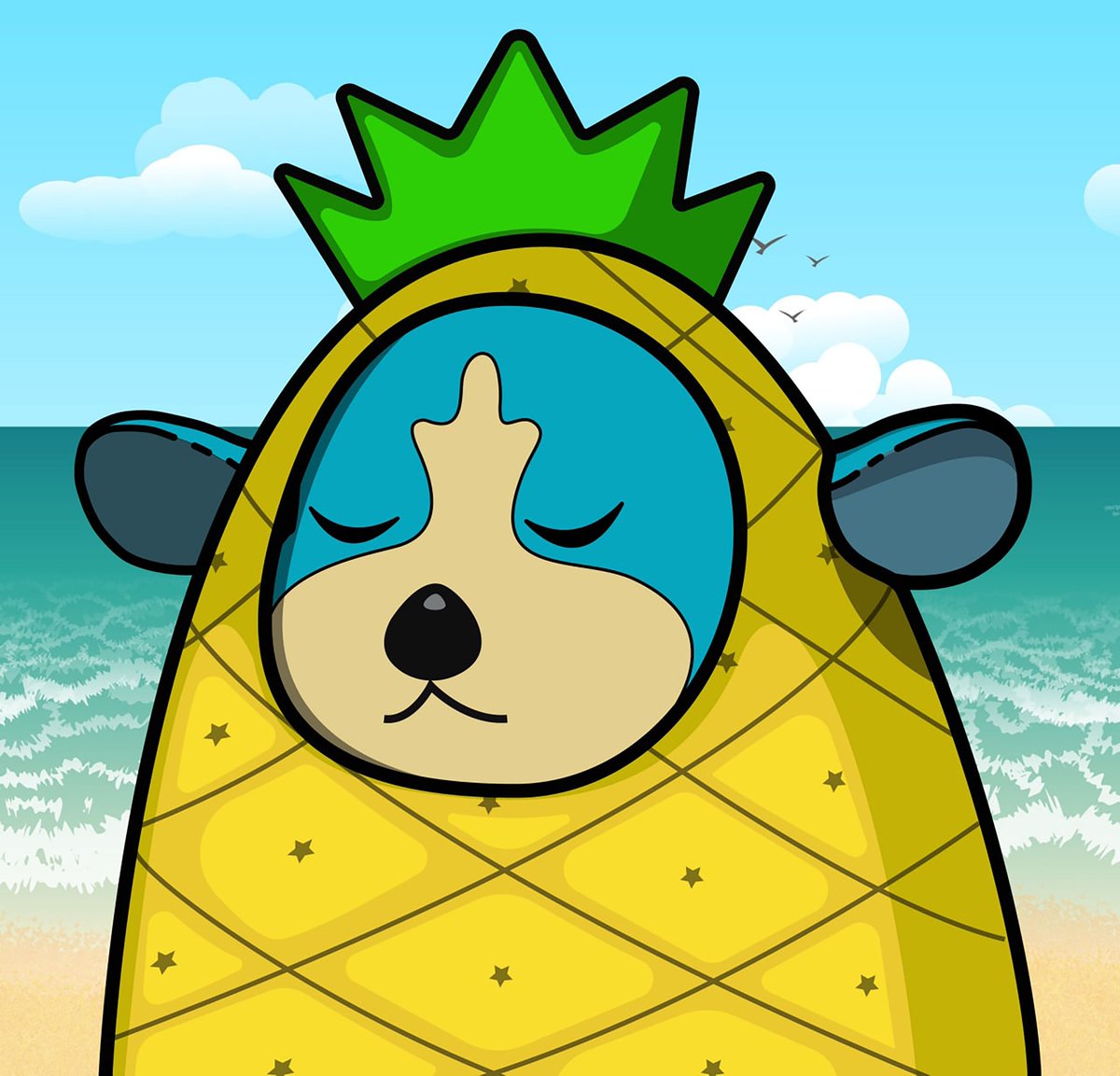 Pineapples Day Out tweet media