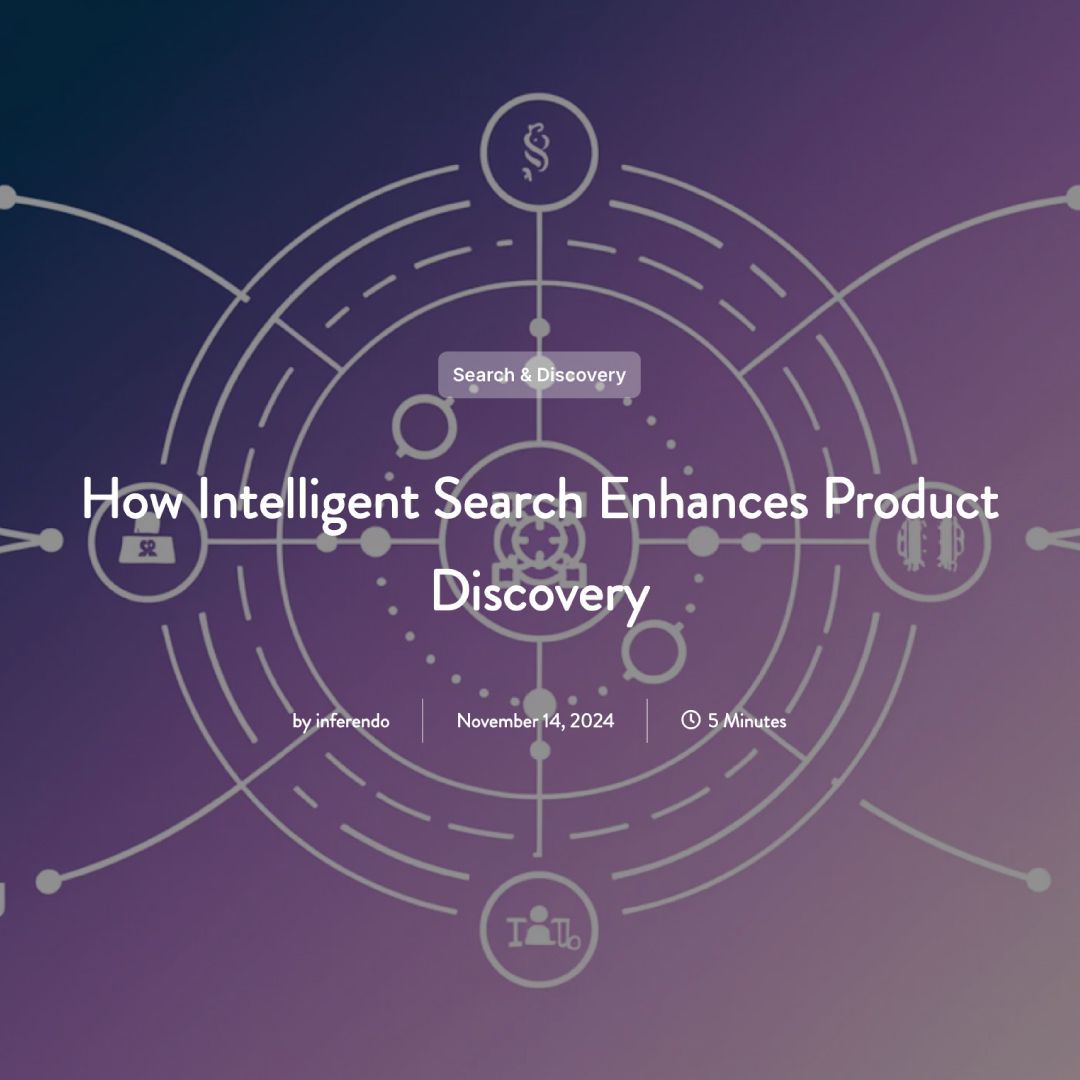 visideaai's tweet image. With millions of products available online, it has become increasingly challenging for users to find exactly what they are looking for. 

This is where Intelligent Search comes into play.

Read more: buff.ly/40KW63Z 

#productdiscovery #intelligentsearch #ai #visualsearch