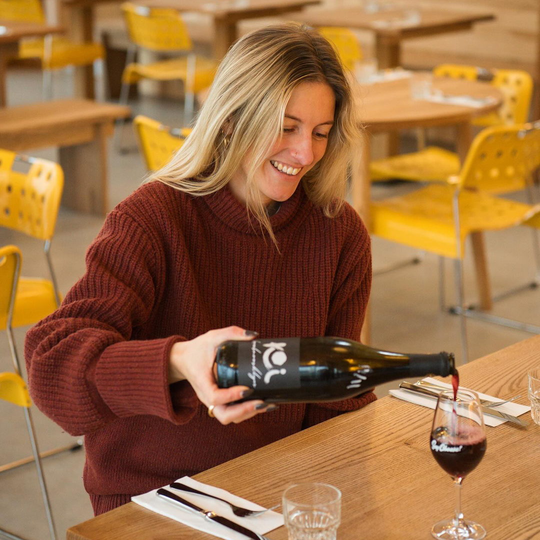 A little slice of pizza heaven 🍕 served up with a side of design (and a glass of vino!) 

Great to see Rind, by @thecheesebarldn, recently named one of the top 50 pizza restaurants by <a href="/thetimes/">The Times and Sunday Times</a>. 🎉 (And excellent to see our yellow Omkstaks adding to the vibe)

#omk1965 #omkstak