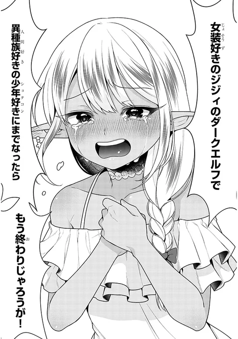 女装ロリジジィダークエルフと女の子に嫌われる呪いを持つ人間
原作:昇華訓練(@syoukakunren)先生

サンプルはツリーへ▼ 