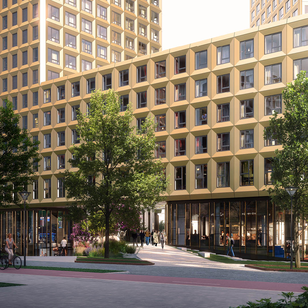 Steeds meer studenten ervaren eenzaamheid. Ons project High Five biedt 921 studentenwoningen, waarvan 200 onzelfstandig. Met gemeenschappelijke woonkamers, sportfaciliteiten en horeca stimuleren we ontmoetingen en creëren we een veilige plek voor verbinding en sociale interactie