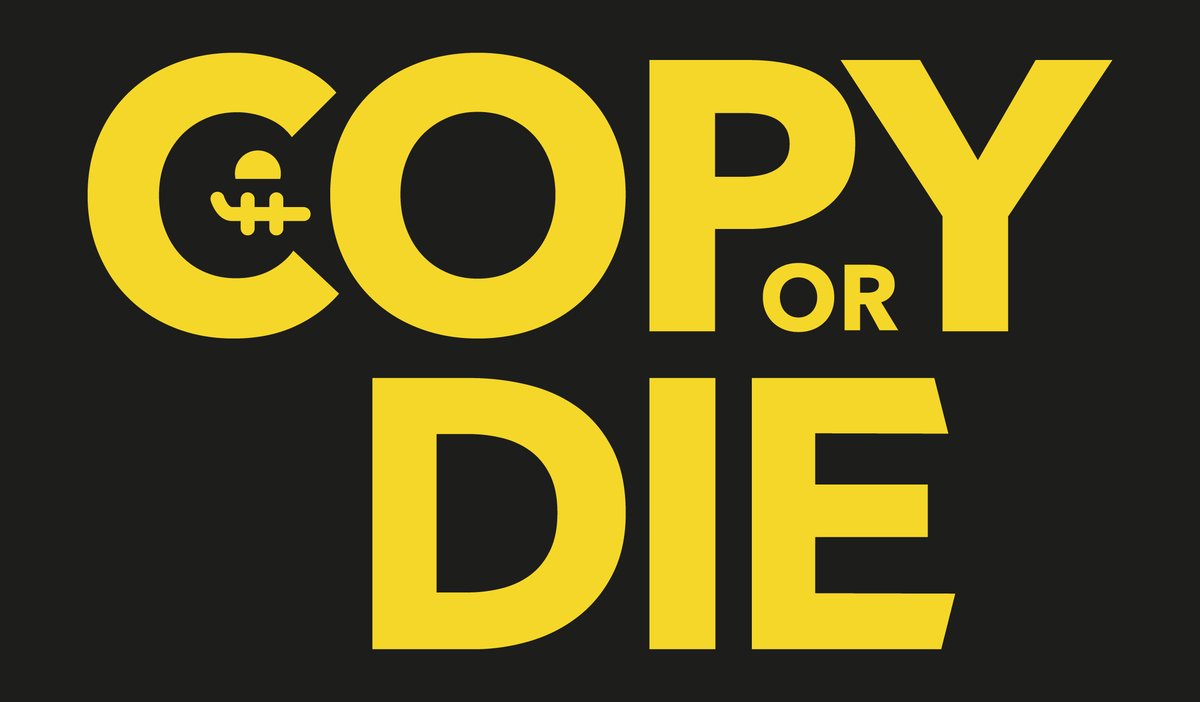 wordmancopy's tweet image. Death becomes businesses with crappy copy. And a whole disaster movie's worth of unimaginative wafflewank is on its way as AI pretends that it understands how humans work.
It doesn't. But we do. And with our words and ideas, you'll be unkillable.
copyordie.co.uk