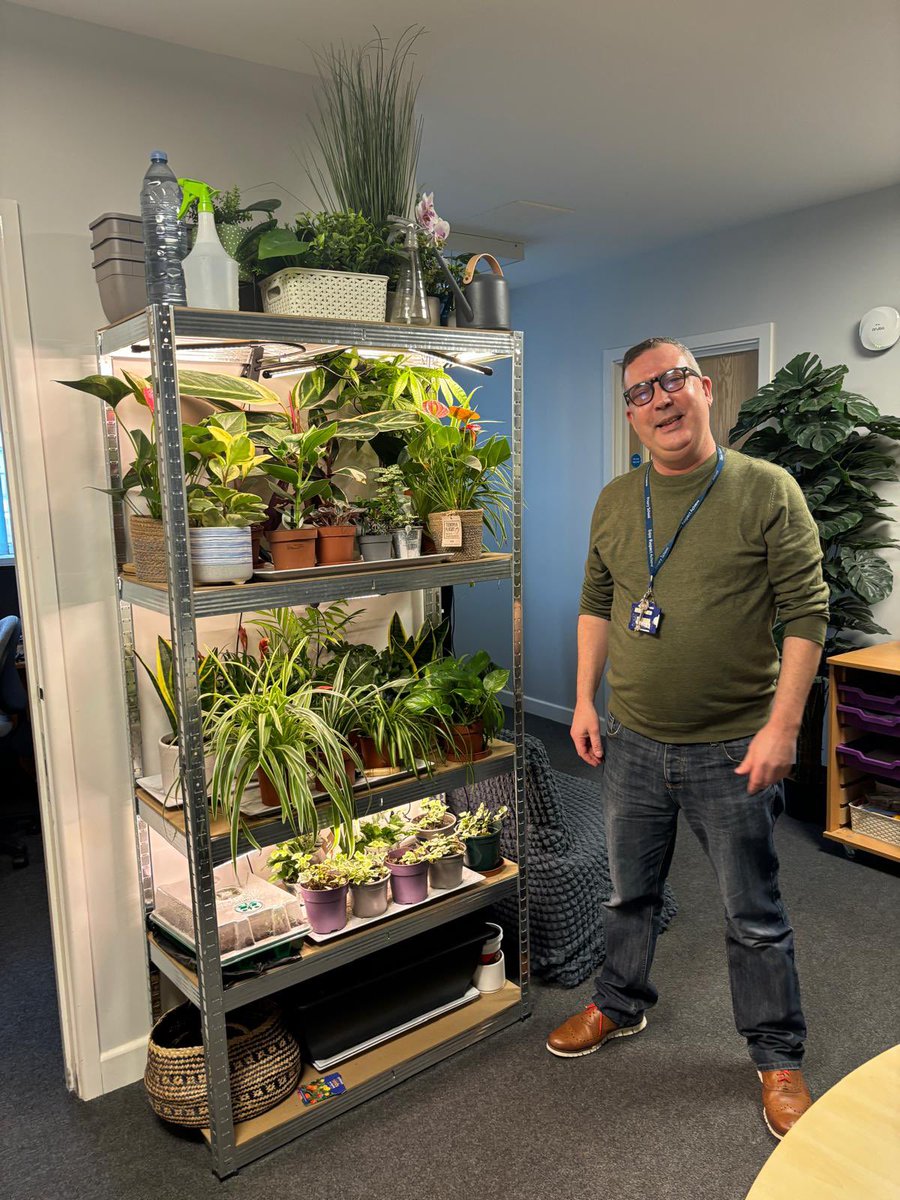 We’ve been providing supervision for the well-being team in one of our secondary schools this week- we enjoyed coming across this lovely oasis of green when went we’re there