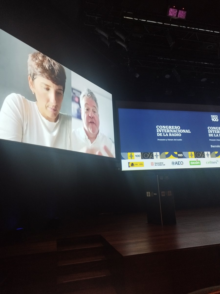 Raúl Martínez-Corcuera (@rmcxenomedia) on Twitter photo A pleasure to listen to <a href="/ericnuzum/">Eric Nuzum</a>  at the Radio Congress Barcelona 2024. A pleasure to listen to <a href="/ericnuzum/">Eric Nuzum</a>  at the Radio Congress Barcelona 2024.