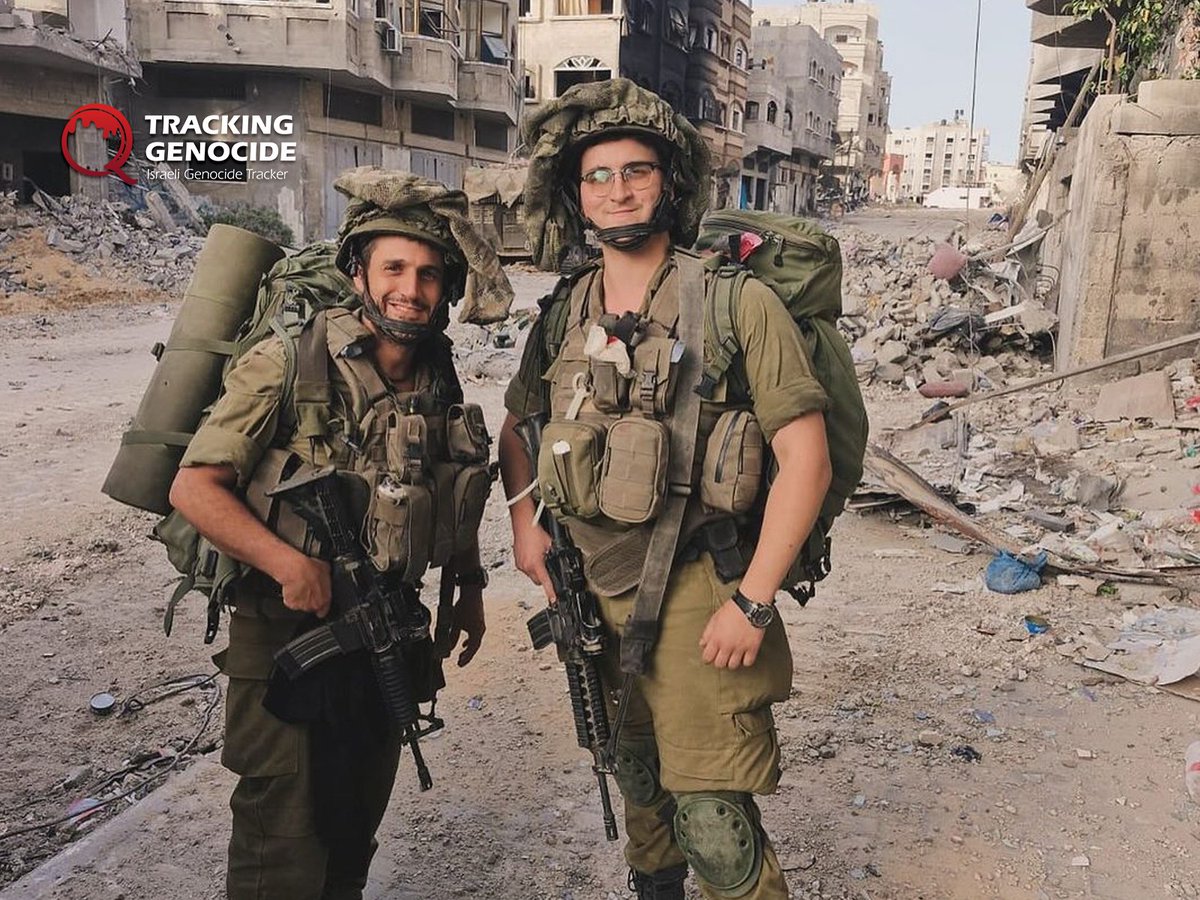 DiDavide54's tweet photo. Tre riservisti israelo-italiani:
- Giulio Supino
- Itay Peretz
- Gil Shavit

hanno partecipato a operazioni militari a Gaza durante l'invasione, inclusi episodi controversi come occupazioni di case palestinesi e demolizioni sistematiche. Dopo il servizio, alcuni sono tornati alla vita civile in Italia.

@trackingisrael thank you for the great work.