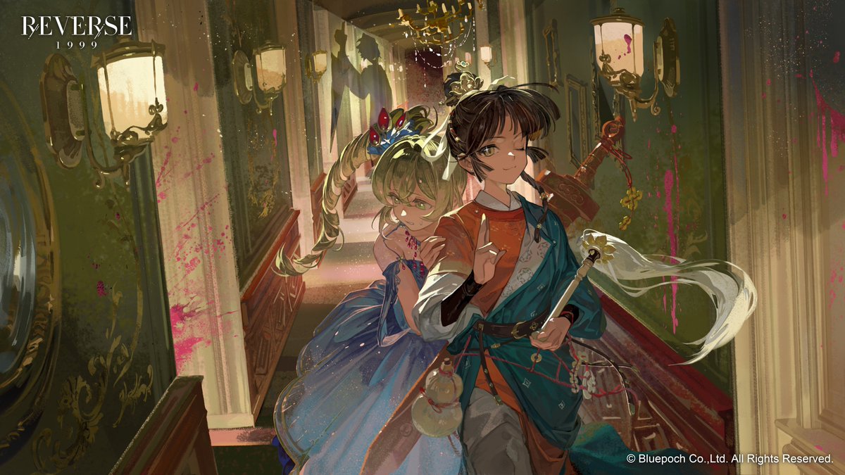 Halloween drawing for Reverse: 1999
#Reverse1999