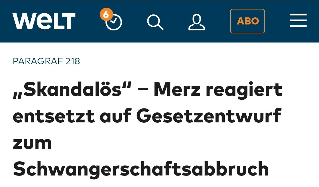 HeidiReichinnek's tweet image. Ich (Frau, 36) sage Ihnen, Herr Merz (Mann, 69):
Wenn Sie gegen Schwangerschaftsabbrüche sind, dann lassen Sie doch einfach keinen an sich durchführen.