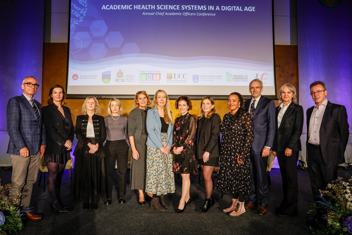 What a fantastic day at yesterday’s Academic Health Sciences System in the Digital Age conference at <a href="/ucddublin/">University College Dublin</a> A huge thank-you to everyone who participated, the amazing , panelists, CAO's and theire teams. @Healthucd #CAOconference2024