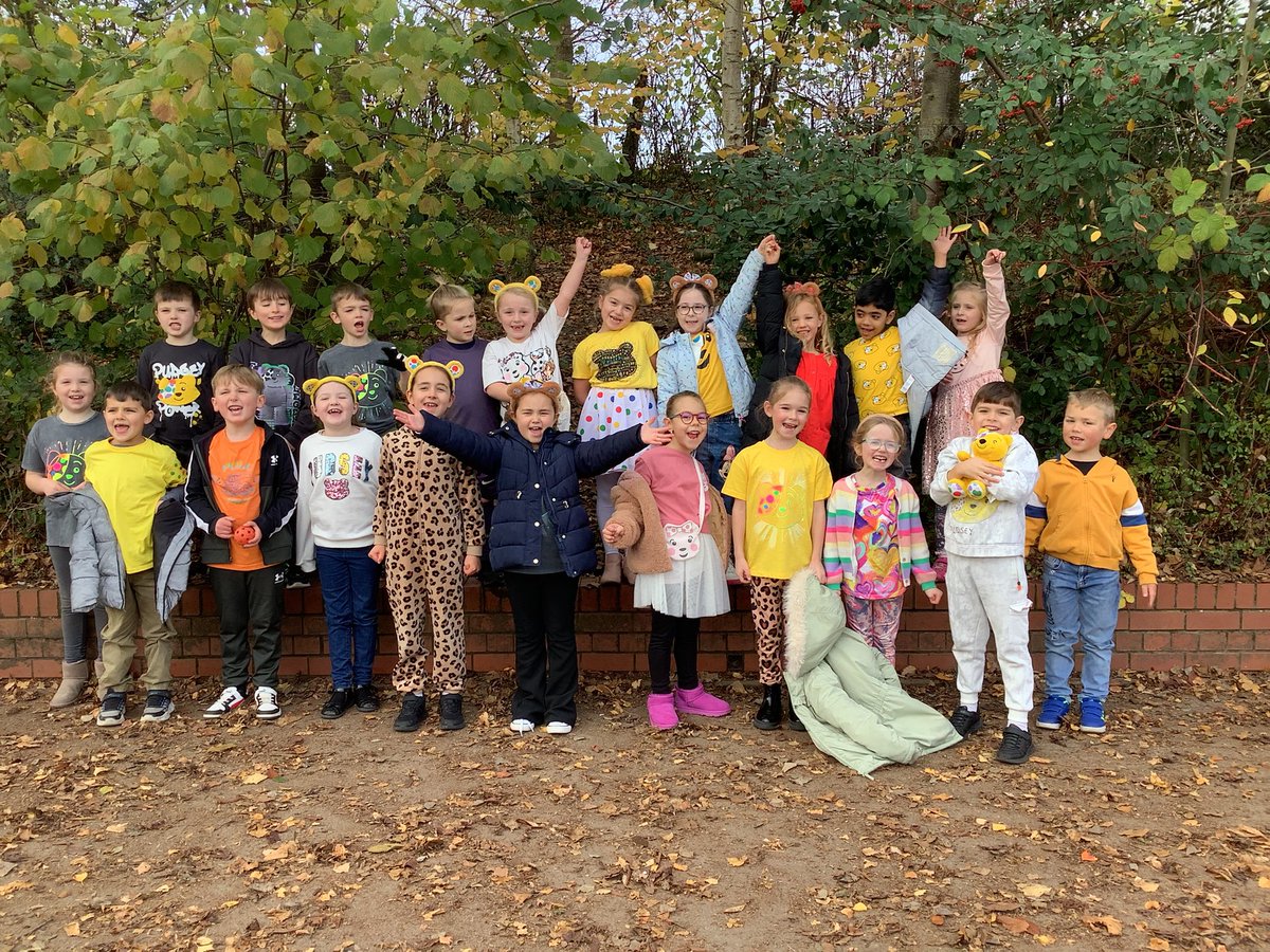 We are ready for Children in Need in Year 2 <a href="/BBCCiN/">BBC Children in Need</a> #childreninneed #pudsey