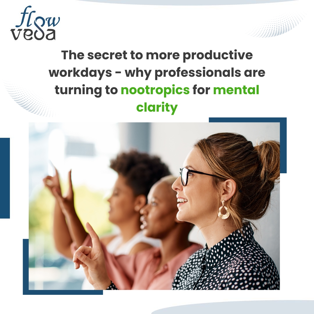 FlowVeda's tweet image. 💡 Unlock Your Brain&apos;s Full Potential! 💼 Discover how nootropics are the game-changer for sharper focus, mental clarity, and more productive workdays. Say goodbye to burnout and hello to limitless possibilities! 🚀✨#NootropicsForSuccess #MentalClarity #WorkSmarter #Productivity
