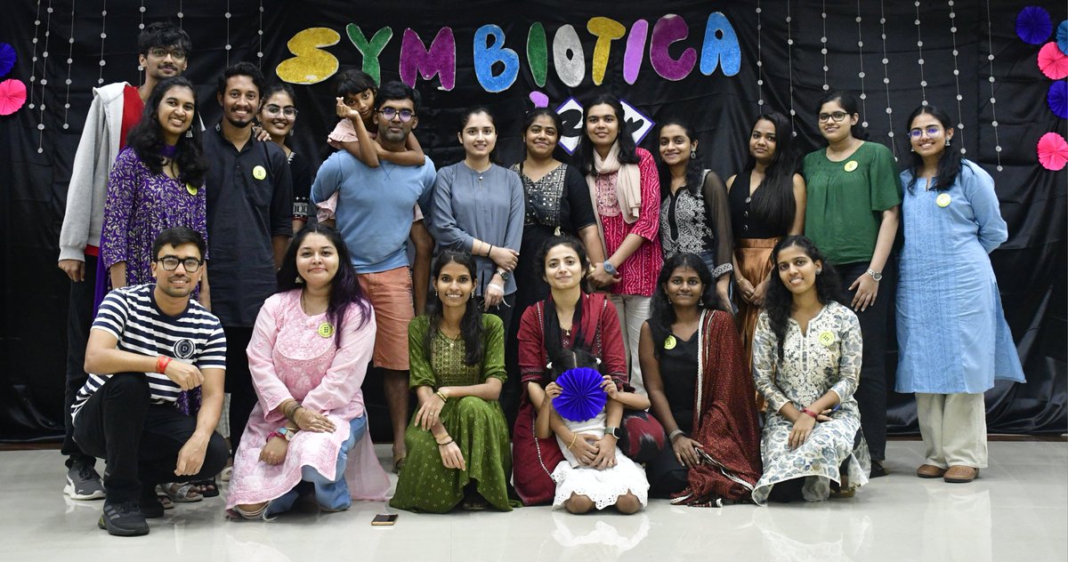 SandhyaLab's tweet image. A joyous evening at Symbiotica 2024 - the annual mixer event organized by the School of Biology, IISER Thiruvananthapuram. ✨️
@bio_iisertvm @tvmiiser