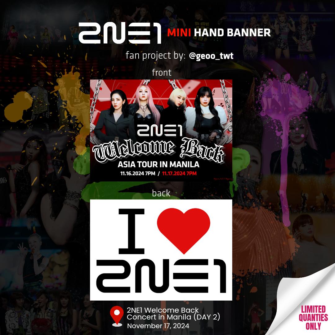 geoo_twt's tweet photo. 2NE1 'WELCOME BACK' CONCERT IN MANILA (DAY 2) FREEBIES by @geoo_twt

- limited
- 1:1 ratio
- retweet &amp; like this post 
- kindly tag me if u get these freebies
- let's trade freebies

Please don't raise your expectations, all are handmade by me. 

#2NE1_WELCOMEBACKinManila
#2NE1 https://t.co/Mein3R0cl5