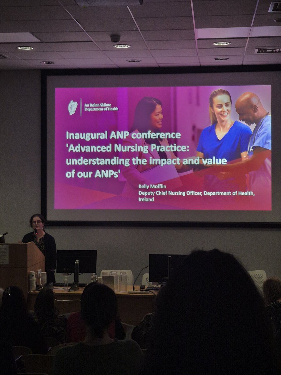 Kelly Mofflin, Deputy CNO DoH delivering keynote address at the Inaugral ANP conference in St James.