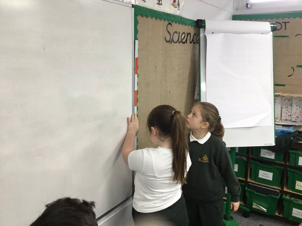 In Maths this week, we started using non-standard units when measuring objects in our classroom. We then progressed to looking at a metre stick, then onto estimating and comparing lengths of objects! 

<a href="/st_patricks/">St Patricks Primary</a>