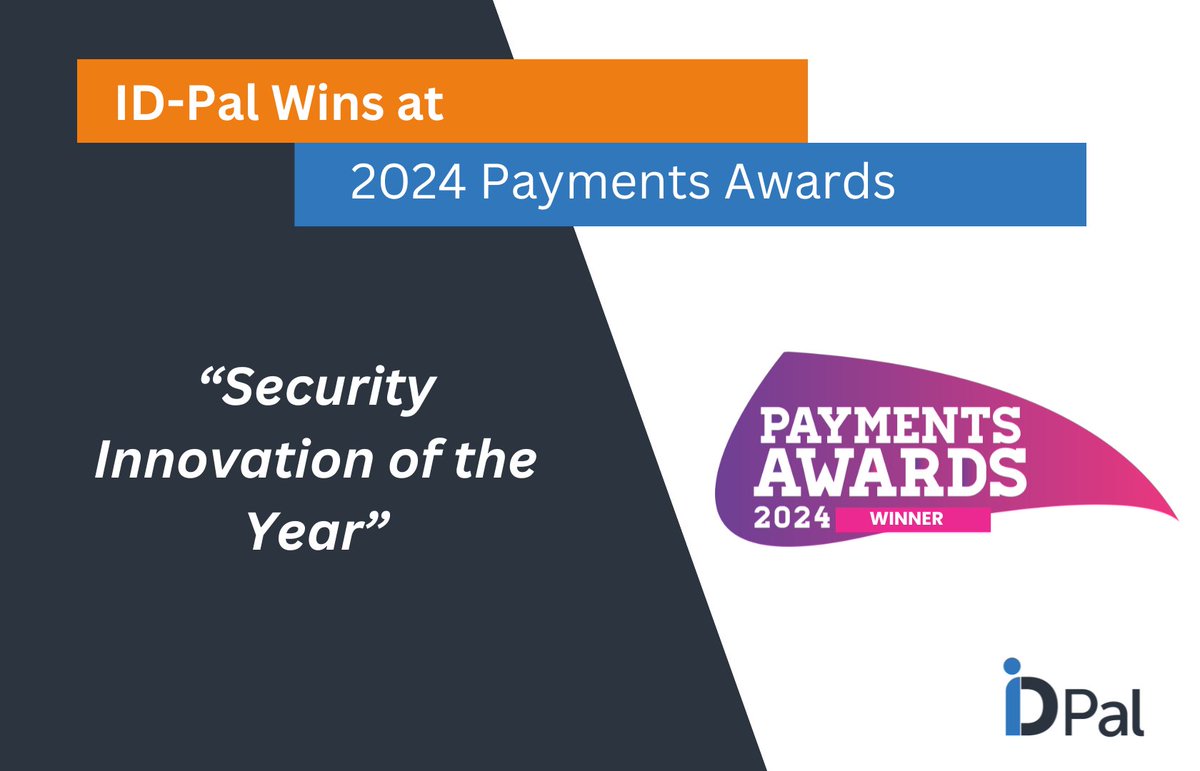 ID-Pal has won 'Security Innovation of the Year' at the #PaymentsAwards for our newest #AI document #fraud detection feature, ID-Detect.

ID-Detect adds a robust layer of fraud prevention to ID-Pal's identity verification solution. 

Read more: shorturl.at/Ej7gN