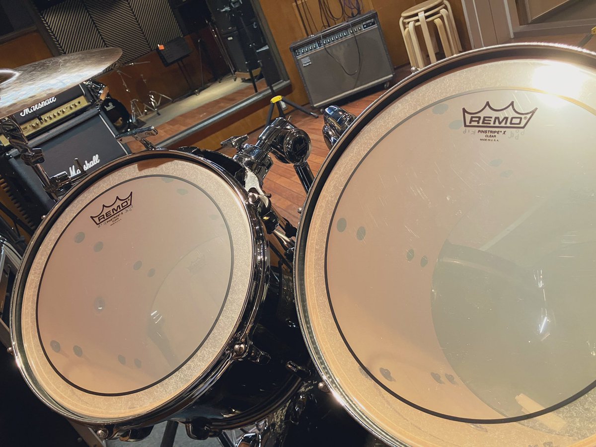 プチ変化しました〜🆕 
Ast.MARSHALL JCM900
Cst. PINSTRIPE X CLEAR
はーーーどなたか気づいてほしい。
(調布祭に向け絶賛応援中🤗)