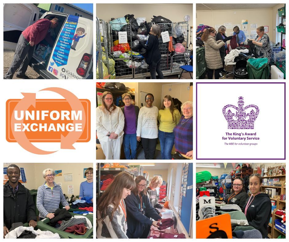 Whoop... 📣 Uniform Exchange has been honoured with The King’s Award for Voluntary Service an MBE for our charity &amp; all our amazing volunteers! We are overjoyed a remarkable accolade for the dedication &amp; effort put in over the past 13 years!  buff.ly/495H1wl #KAVS2024