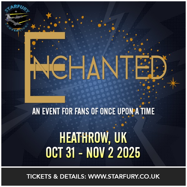 starfuryevents's tweet photo. Our next event for fans of Once Upon A Time will be taking place at the Renaissance Hotel Heathrow from 31st October to 2nd November 2025.

Tickets are on sale now, so be sure to snap yours up!
https://t.co/TpaBShxDtA https://t.co/iCLJeNqSxD