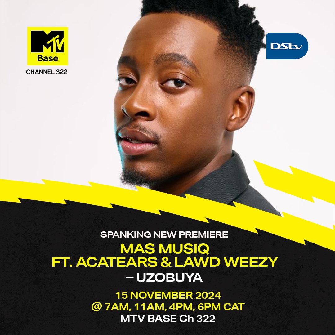 mas_musiq's tweet photo. #SNP with the “Uzobuya” visuals, ft. Acatears &amp; Lawd Weezy 🔝💥 - exclusively on BASE 🔥

📺: #SNP MTV Base | CH322 on @DStv + @DStv stream
@MTVBaseSouth https://t.co/k1udxG3dey