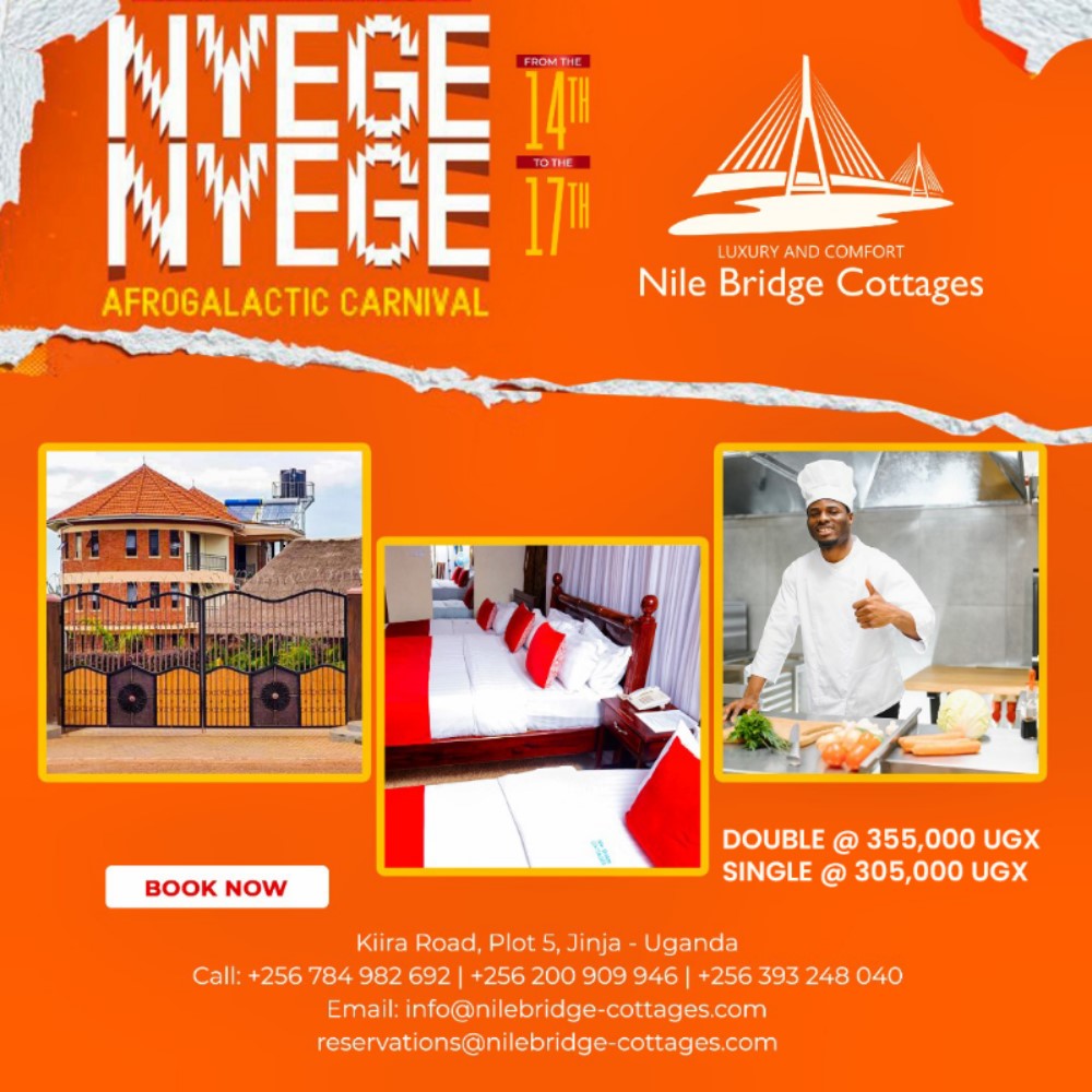 #NyegeNyege in the City!!

We are the number one stop in town with the best Accommodation and Breakfast!!

Check us out on Kiira Road , call or watsup on 0784982692