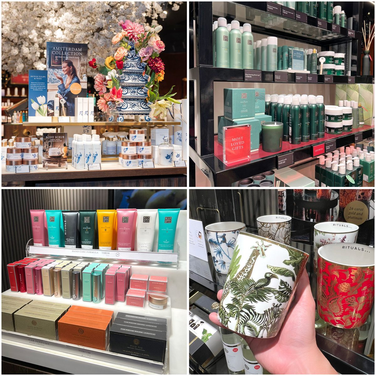 noyneungmakeup's tweet photo. หูยย ร้านสวยอะไรขนาดนั้น!! 🥰 Rituals Cosmetics ทั้งผลิตภัณฑ์ดูแลผิวหน้า, ผิวกาย,น้ำหอมและเครื่องหอมในบ้าน ✨ ช่วงนี้เค้ามี Holidays Gift Sets ด้วย แอบบอกว่า The Ritual of Sakura คือหอมมาก!! ❤️ ไปลองกัน #RitualsThailand #HolidayGifts #MakeEveryMomentMatter https://t.co/XQBeHwUjmC