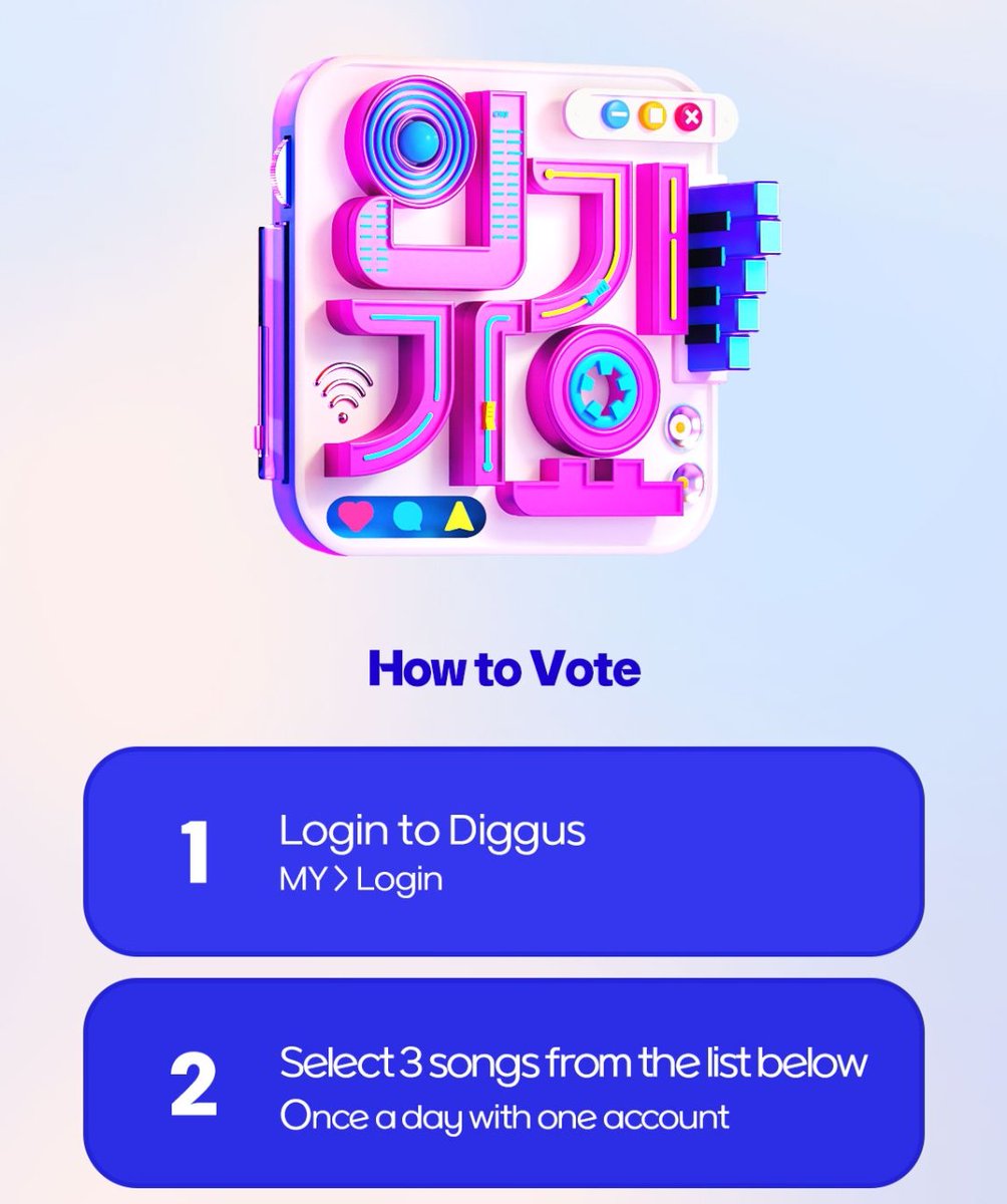 Day6YouTubeFile's tweet photo. SBS Inkigayo Global Pre-voting 24.11.11~24.11.15 (VOTING DAY 5/5)
Vote for Check Pattern & Welcome to the Show
๐ณ https://t.co/SWv2wutYVU
#DAY6 #๋ฐ์ด์์ค @day6official
#Check_Pattern #Welcome_to_the_Show https://t.co/9NbDwV8klm