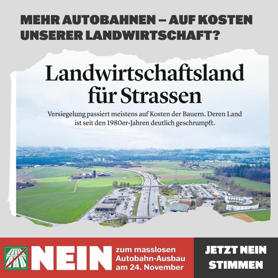 NEIN zum Autobahn-Ausbau!