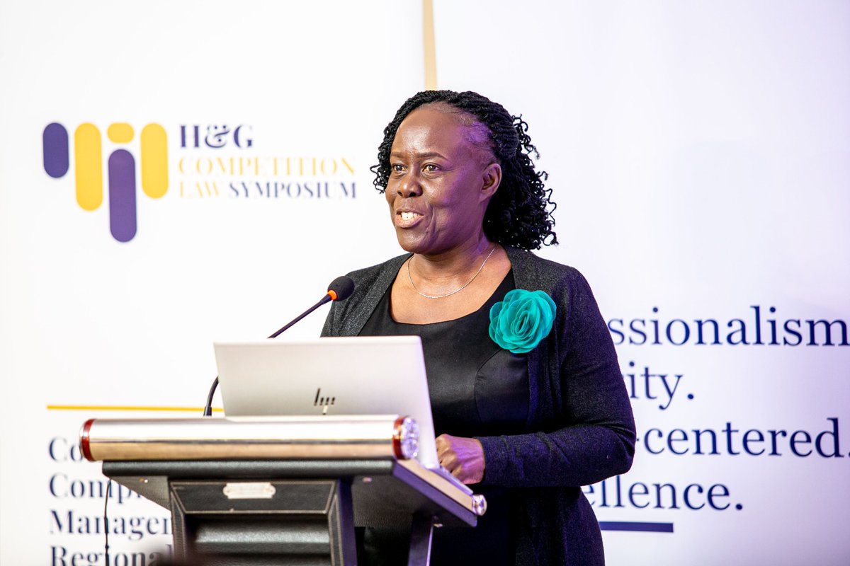 | Happening Now |

Lady Justice Prof. Lillian Tibatemwa-Ekirikubinza delivers her keynote at the #CompetitionLawSymposium 

What an honor it is to have her highly-valued insight on the new competition law in Uganda!

#HandGAdvocates #Est1903