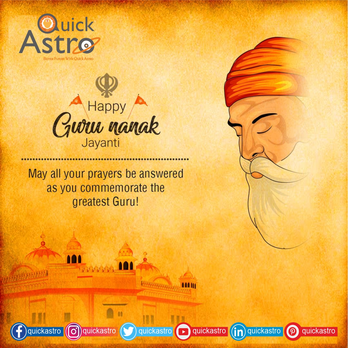 HaldiHaath18's tweet photo. May Guru Nanak Dev Enlighten Heart &amp; Mind with Knowledge &amp; Sanctity. Happy Gurpurab.

xxxxxxxxxxxxxxxxxxxxxxxxxxxxxxxxxxxxxx
Choose India's Best matrimonial website and get your desired partner
Looking for a Partner, Ring us on 7888492728
#haldihaath #gurunanakdevji #jayanti https://t.co/9Ksw2yRVZG