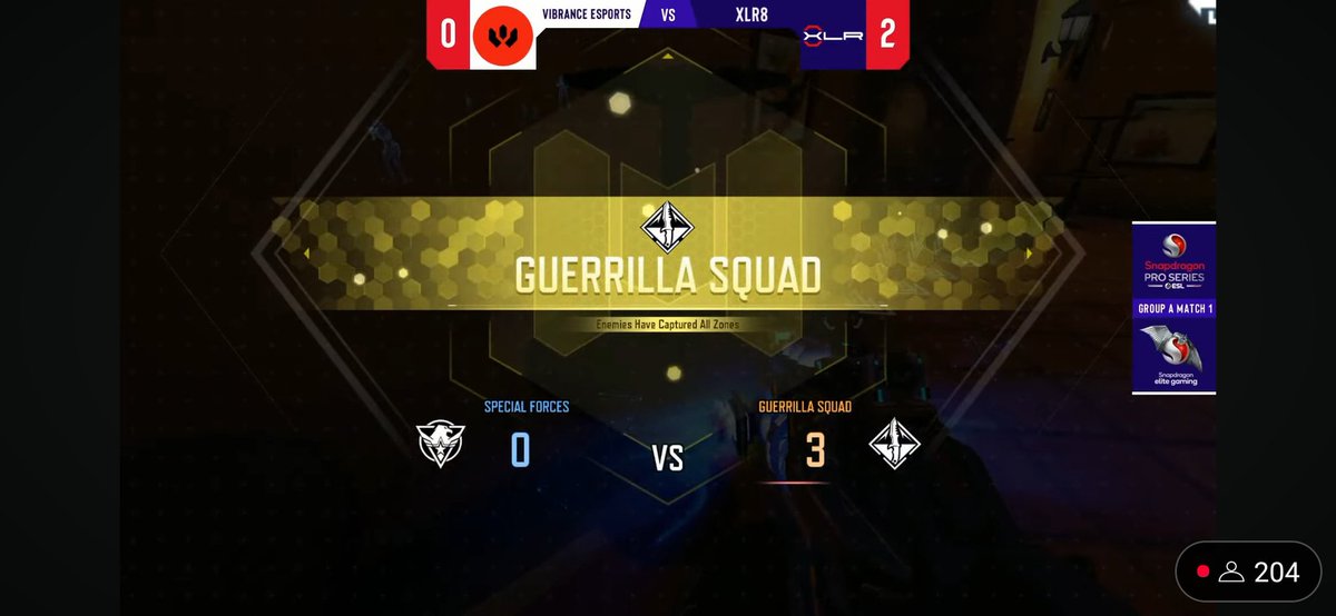 Team XLR8 humbles Vibrance Esports as they get a comfortable 3-0 win in the first match of the competition.