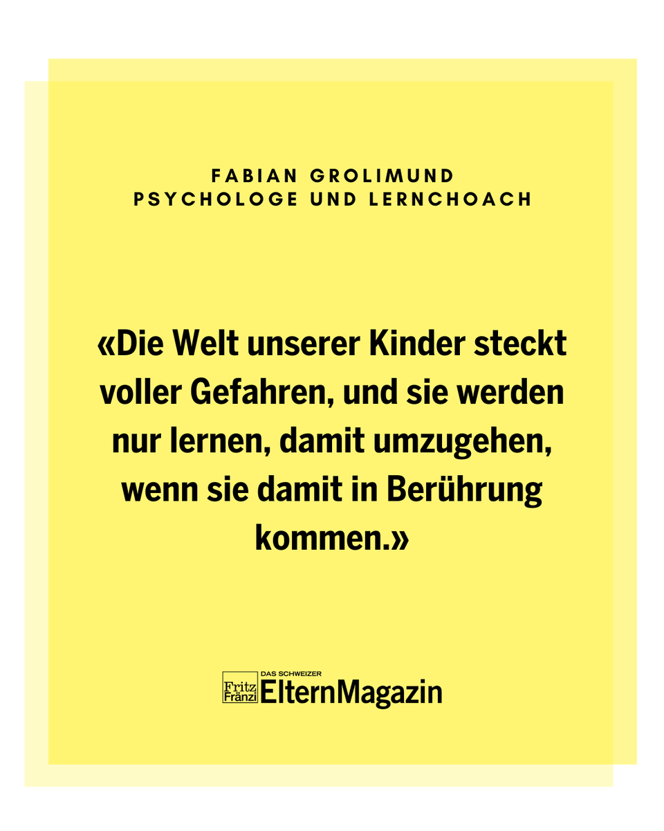 Wie viel Freiraum ist zu viel? Um zu wachsen und zu lernen, müssen Kinder Gefahren altersgerecht erleben. Psychologe Fabian Grolimund erklärt, warum Vertrauen Übung braucht und wie Eltern ihrem Kind Freiräume geben können, ohne es zu überfordern. fcld.ly/fxtla5b