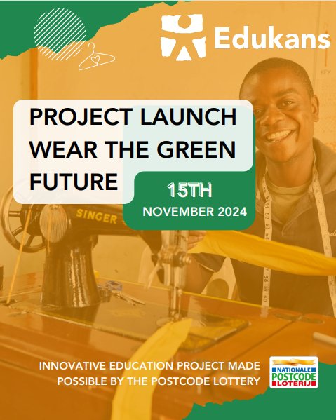Today we are celebrating the launch of Wear the Green Future movement, from <a href="/EdukansKenya/">Edukans Kenya</a>.
How are you making a difference today in sustainable fashion?
<a href="/EdukansKenya/">Edukans Kenya</a> 
@edukans 
<a href="/UnescoYouthKe/">UNESCO Youth Forum Kenya</a>